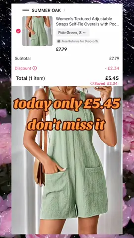#tiktok#tiktokshop#tiktokshopmademebuyit#fyp#foryou#foryoupage#spring#sale#springsale#spotlight#women#mother#mothersday#father#FathersDay#galentinesday#travel#holiday#sports#gift#viral#viralvideo#capcut#self#tie#overalls