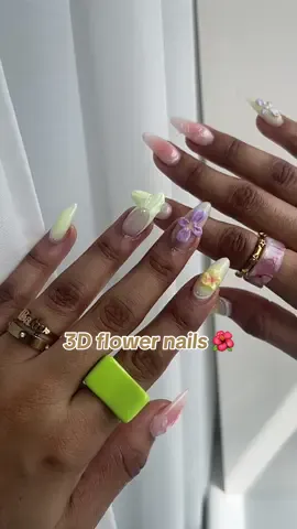summer nails inspo for you. my fave top 3 set for sure #summernails #3dflowersnails #pastelnails #summerinspo 