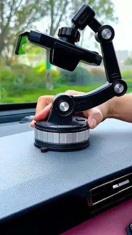 Suction cup car phone holder, 360 degree rotation and easy adjustment, firm and stable#Suction cup car phone holder#Recommended car products
