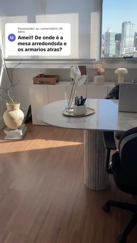Respondendo a @Mfm a mesa dos meus sonhos desenhada pelo nosso escritório nos minimos detalhes ❤️ #arquitetura #designdeinteriores #pedranatural #empreenderorismo #fy #fyp 
