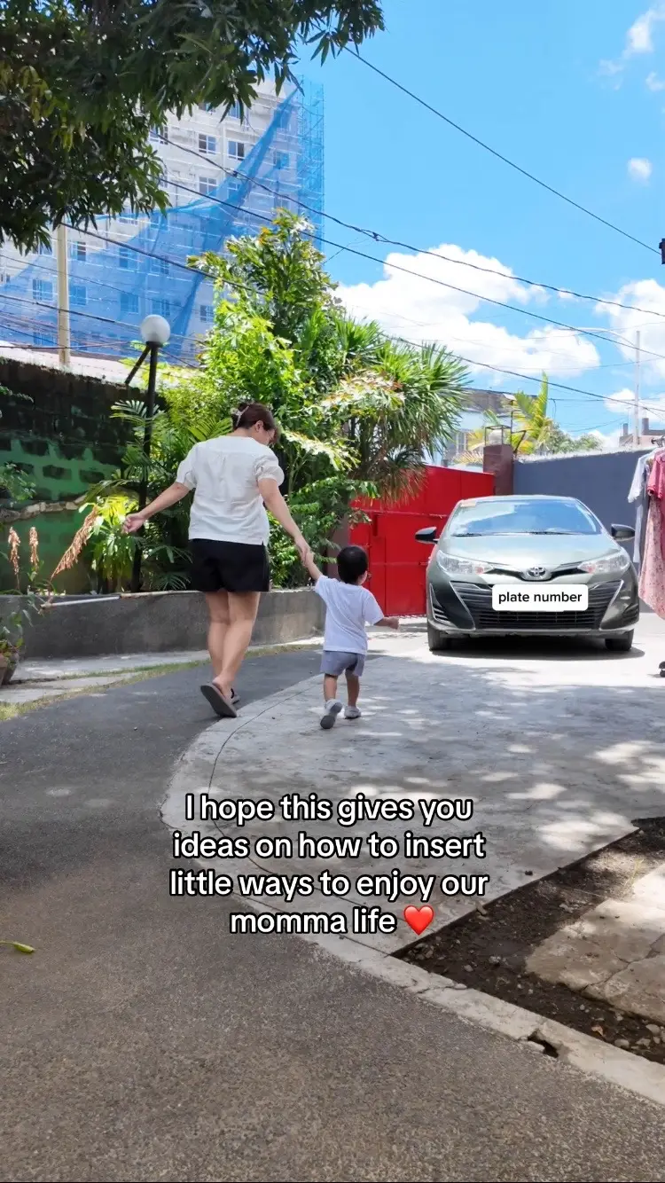 It gets better, momma. 😊 Being a mom, let alone a stay at home mom can get pretty draining sometimes. The constant overstimulation and the lack of glamour behind it (no suklay, no ligo days) can sometimes feel soul-sucking. I’ve learned to appreciate the little things and try to romanticize my daily life to make it more fun.  A year ago I would have told you na nakakaloka ang situation na ito. But now, I wouldn’t have it any other way. 🫶  #MomsofTikTok #firsttimemom #sahmlife #momlife #stayathomemom #weekinmylife 