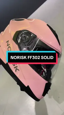 Em breve será lançado o novo grafismo da Norisk ff302 solid 🔥  Eai tá aprovado ? 😮‍💨😍 #norisk #ff302 #solid #pink #norisksoul #noriskpaises #lancamento #biker #capacetes #brasil🇧🇷 