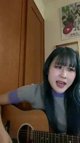 実はこっちの方が先に撮ってたんだよね☺️🎸僕のことも大好きな曲！ #僕のこと #弾き語り #ミセスグリーンアップル  #リトグリかれん