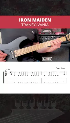 Iron Maiden Transylvania - Guitar tutorial with tabs! 🎸🤘🏻 #guitartutorial #ironmaiden #transylvania #guitartabs #metalhead #guitarlife #guitarist #guitarhero #trashmetal #headbanger #tiktokguitarist #hardrock #guitartok #guitarlesson #learnguitar #metalguitarist #heavymetal 