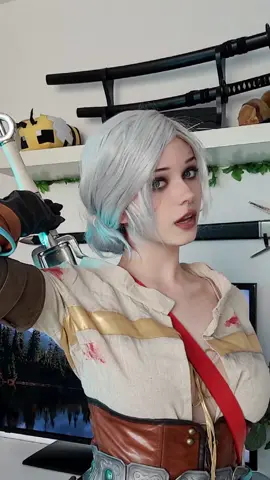 Do you have what i want?💚 #witcher #thewitcher3cosplay #thewitchercosplay #ciricosplay #thewitcher3 #thewitcher #cirilla #cosplaytransition #cosplay #ciri 