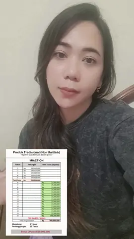 cocok untuk dana pendidikan , dana aman, tambahan bunga (nilai tunai) , gratis asuransi jiwa. yuks kepoin #asuransikesehatan  #asuransi #viral #fyp 
