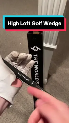 If your short game on the course is weak the logical answer is to get a high loft wedge like this one #golftok #golf #69degreewedge #golfiron #golfwedge #ttshop #fyp 