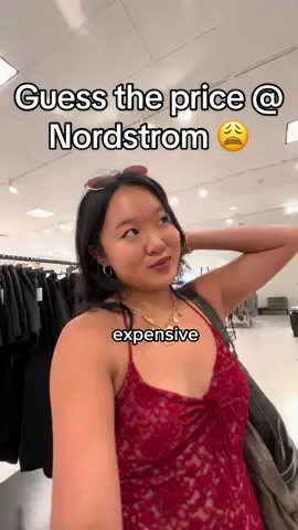 why are clothes so expensive nowadays 🫠 #guesstheprice #guessthepricechallenge #nordstrom #nordstroms #nordstromrack 