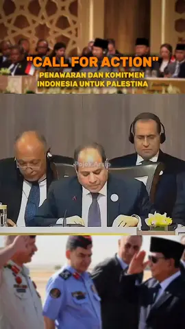 Prabowo Hadir di KTT GAZA (Call for Action: Urgent Humanitarian Response for Gaza)