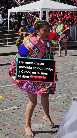 Hermoso danza en homenaje al Cusco capital arqueológica de America en su mes festivo  #cusco #tradiciones #peru  #danzafolklorica #festividades #aniversario #folclore #danzasperuanas #aniversario #tiktokdance #fyp #parati 