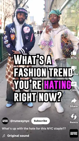 Fashion MFs bruh 🤣🤣 its all love though…. . @RunwayNYC 🔥 .. .. #fashion #fashionmf #sneakers #trends 