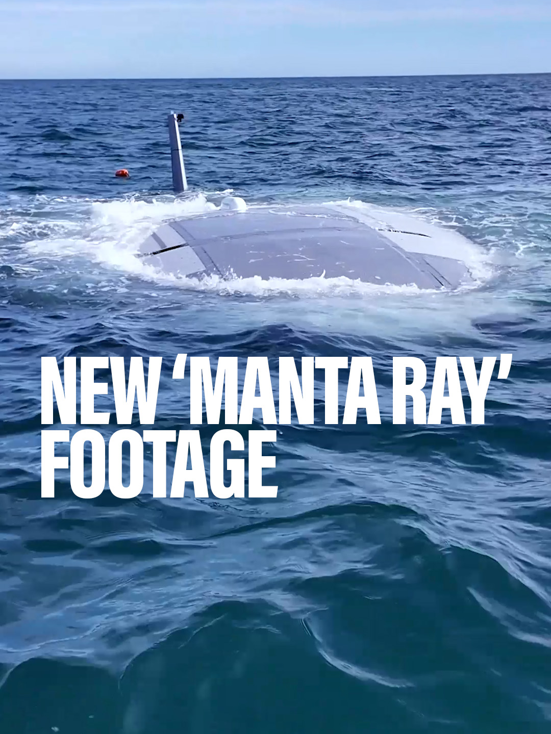 See new video of DARPA's Manta Ray — an autonomous submersible #mantaray#underwater#autonomous#submarine#sub#military#defense