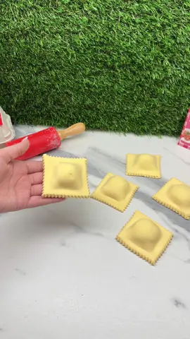 Let’s make RAVIOLI together! We use our #cookingkit that you find in our WEBSITE! Visit www.gtcreationslime.shop #slime #ravioli #gtcreationslime 