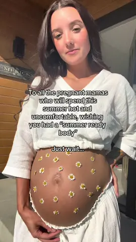 Just wait 🥹 #justwait #summerbody #pregnancy #pregnanttiktok #MomsofTikTok #pregnantbelly #postpartumbody 