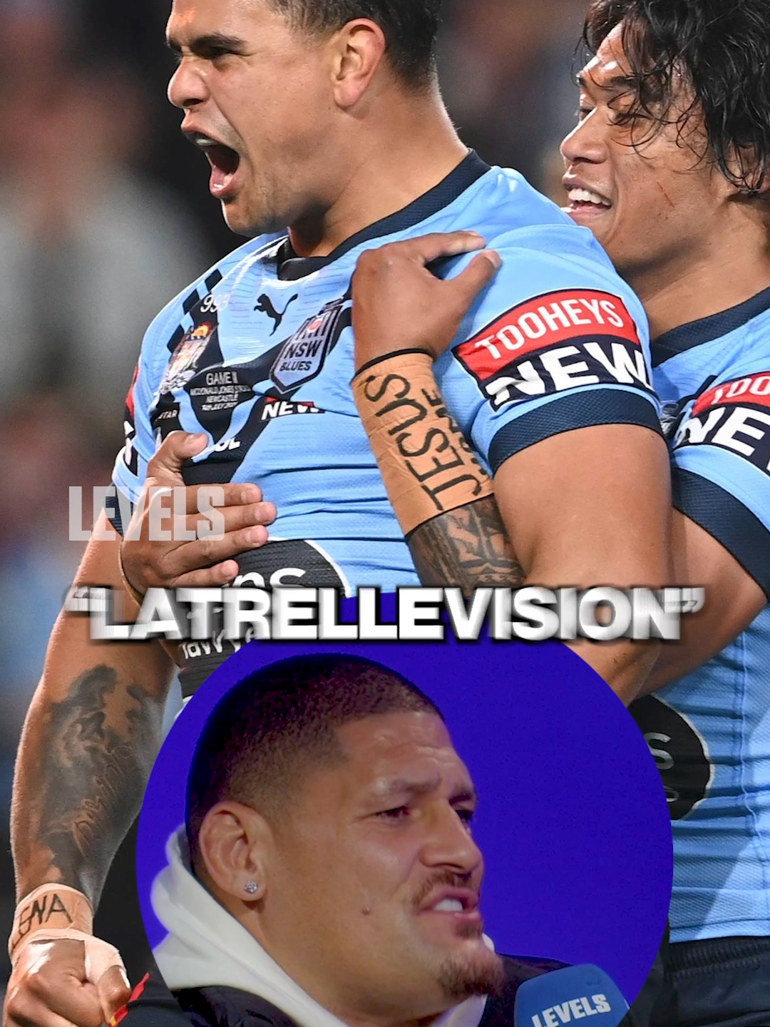 LATRELL IS THE ONLY ONE THAT PUTS FEAR IN QLD! #NRL #LATRELLMITCHELL