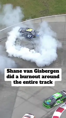 Shane van Gisbergen is a burnout FREAK. #svg97 #nascar #supercars #burnout #burnoutchallenge #xfinityseries 