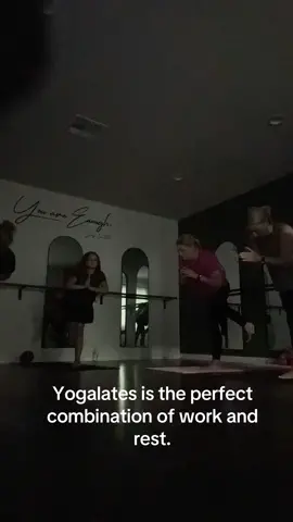 Hace you tried Yogalates? Its my very favorite class when i need some mental clarity or peace. Have you tried this class? #yogalates 