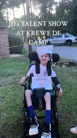 Never take anything for granted. GO FUND ME in my bio… everything goes straight to the nonprofit organization!!❤️ SHOUTOUT Krewe De Camp for all they do for these kids. This camp makes such an impact on these children and they look forward to this 1 week every year. Every volunteer, staff member, & nurse deserve so much recognition for making this camp happen. JD is so sad to be graduating and he will forever remember this week as the best week of his life. Please consider donating to the nonprofit (go fund me in bio) so other special children can afford to experience the best week of their lives!!!!! Remember to always stay humble & be kind. #specialneeds #krewedecamp #nonprofit #specialneedsawareness 