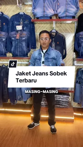 Jaket Jeans Motif Sobek Ready nih Guys, CO aja sekarang Juga bayarnya nanti di rumah aja #jaket #jaketjeans #jaketdenim #jaketcowok #jaketjenaspria