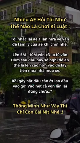Thế nào là kỉ luật lối chơi #tamsu #tamsucb #tamtrang #tamtrangbuon #tamsucobac #tamsutronno #thuatha #nonan #story #trending #xh 