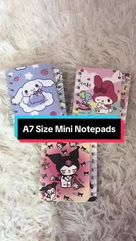 Sanrio A7 Size Notepad Coil Book 80 Sheets Cinnamoroll / Kuromi / Melody  for Student Kids Stationery Gift #sanrio #cute #kids #book #kuromi #cinnamonroll #melody #notebook #mini #portable #stationery #somastationery #tiktokmalaysia 