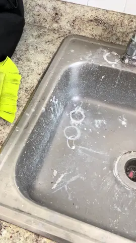 Just finished a major renovation? 🎨 Watch Xo Clean Services work our magic as we tackle tough paint stains in the sink! 🧽✨ See the transformation and let us handle your post-construction clean.  #CleanTok #PostConstruction #SatisfyingCleaning #HomeRenovation 