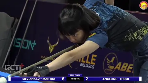 Momen kemenangan Silviana Lu- Mantra atas Angeline - IPool POBSI Pool Circuit 2024 Seri 2 Bali & Ladies Open dengan skor 7 - 2 Saksikan selengkapnya hanya di YouTube channel POBSIofficial  #POBSI #POBSI12062024 #Biliar #Indonesia 
