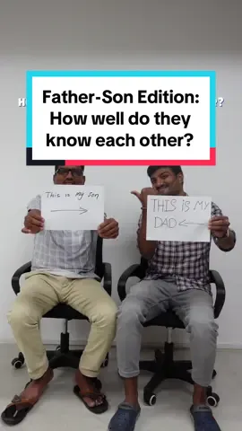 Watch as we put the father-son duo, Shankar and Srikanth, to the test to see how well they know each other!  (Our migrant brothers Shankar and Srikanth are from India and they both work in Singapore!) #FathersDay #happyfathersday #migrantworkers #fathersonduo #quiz #acegroupsg 