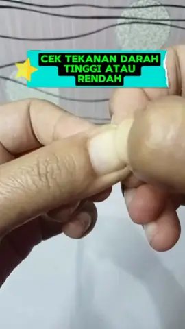Cek tekanan darah tinggi atau rendah dengan satu cara mudah ini ❗😃  #tips #tipsandtrick #tipssehat #tipskesehatan #infosehat #infokesehatan #terapikesehatan #cektekanandarah 