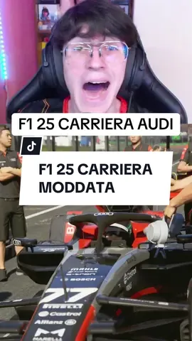 OGGI INIZIAMO LA CARRIERA F1 25 CON AUDI, LAMBORGHINI, BMW, ecc. CON I MOTORI V12! #f124 #f124gameplay #f124game #f124handling #f12024game #f1 