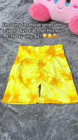 Only 2 dollars???? I need to buy more 👏 it's deep squat-able #gymshorts #blackgirltiktok #GymTok #frenchtipnails #viral