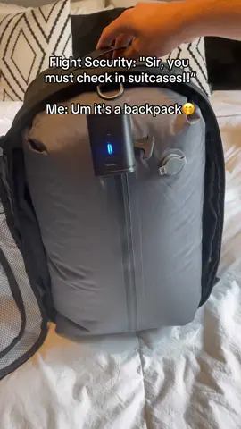 The travel bag airlines want to keep hidden 😳 #travel #bag #traveltok 
