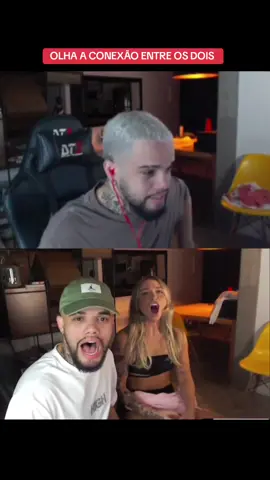 CONEXÃO ENTRE @meikod e @𝙏𝙝𝙖𝙮 #meikod #cortes #streamer #fy #status #twitch #thayanenapoleao 