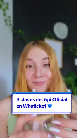 3 claves del Api Oficial de Whaticket 🚀💙  #viralvideo #apioficial #paratiiiiiiiiiiiiiiiiiiiiiiiiiiiiiii #fyp #parati #whaticket #viralvideo #fypシ゚ 