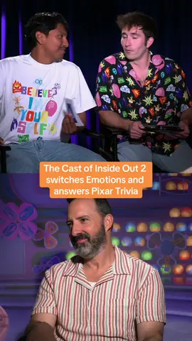 What other emotions would y’all have like to seen them play? Tony Hale, Liza Lapira, and Lewis Black! @Pixar @Disney #InsideOut2 #InsideOut #BingBong 