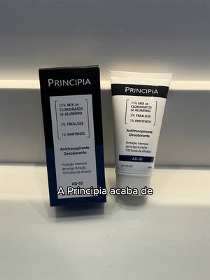 Aproveite todos os benefícios do Antitranspirante Desodorante da Principia por apenas R$ 39