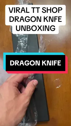 VIRAL TIKTOK SHOP DRAGON KNFE UNBOXING! Luxury, affordable, sharp, aesthetic are 4 words that I would use to describe this… WOULD RECOMMEND - #tiktokshopfathersday #kitchenknives #kitchenessentials #tiktokshopping #purpledragonknivestiktokshop 