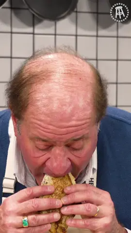 Chris Berman BLOWN AWAY by my tuna melt recipe #fyp #foryoupage #ChrisBerman #whatsforlunch #espn #barstool #barstoolsports #shorts 