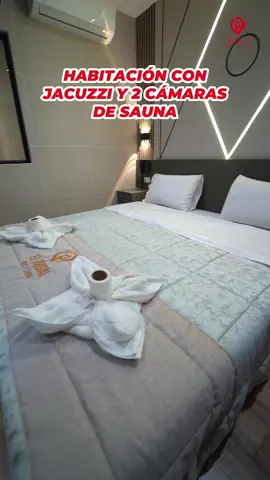 🌟🛏️ ¡Bienvenidos al lujo y relax en Hotel El Rosal! 🏨💦 Descubre nuestra exclusiva habitación con jacuzzi y dos cámaras de sauna, diseñada para ofrecerte una experiencia de bienestar y confort inigualable. 💧✨ Sumérgete en el jacuzzi y deja que las burbujas disuelvan todo tu estrés. 🔥🌿 Relájate en nuestras dos cámaras de sauna y revitaliza tu cuerpo y mente. 🛌🍃 Disfruta de una estancia en una habitación cómoda y elegante que te hará sentir como en el paraíso. 🎥✨ ¡Enamórate de cada detalle de esta habitación de ensueño! ¡No esperes más, reserva ahora y regálate una escapada de lujo y relax en Hotel El Rosal! 🏨🌟 #HotelElRosal #HabitaciónConJacuzzi #Sauna #LujoYRelax #ReservaYa 