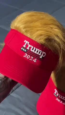 Grab one today with the orange shopping cart above. #trump #trump2024 #hat #hairhat 