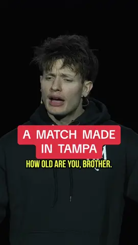 SHE WHAT?!?! 😂😂😫 they’re perfect for each other! #comedy #standup #standupcomedy #funny #mattrife #improv #crowdwork #marriage #tampa 