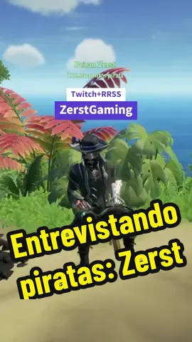 Y después de una lucha con mis nulas habilidades de edición de vídeo.  aquí tienen la entrevista de 3 minutos a uno de los partners de @seaofthieves LATAM, el carismático @Zerst !  #seaofthievesespañol #hispanostiktok #twitch #Seaofthieves #gamerlatinos #gamerentiktok #WhatToPlay 