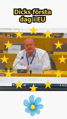 Första dan på jobbet är alltid tufft #sd #dickerixon #eu #sverigedemokraterna 