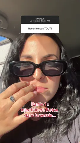PARTIE 1 sur mon injection de BOTOX dans la vessie ! #botox #botoxnatural #injections #injector #medicina #medicine #vessie #medecin 