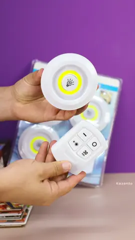 Este kit com 3 spots de led são perfeitos para aquele cantinho mal iluminado ou para adicionar um efeito luminoso desejado. 😍 Eles podem ser acionados manualmente com um simples clique no centro do spot ou através de controle remoto. Possui 2 intensidades de luz e função sleep. Os spots podem ser instalados no mesmo lugar ou em cômodos diferentes. Visite a Kazanto e garanta o seu kit! Kit 3 luminárias Spot LED (45602) 💳 Parcelamos sem juros. Aceitamos PIX, UME e AVANCARD. 🛍 Compre pelo WhatsApp (92)3347-0009!  #Kazanto #IluminaçãoLED #spotsled #iluminação #ledcomcontroleremoto