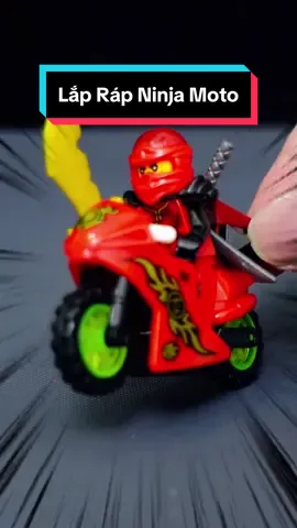 Lắp ráp Ninja & Moto nhiều tạo hình cực ngầu luôn 🏍️ #dochoi #dochoichobe #xuhuong #viral #dochoilaprap 