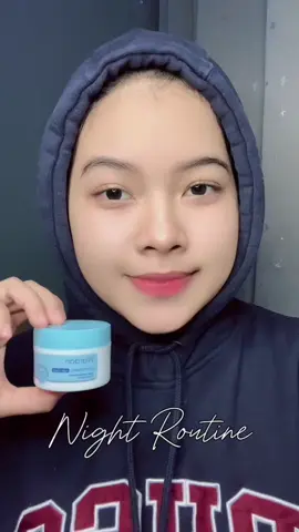 Night routine ku 🌃🤩👋🏻  #Wardah #lightening #night #cream 