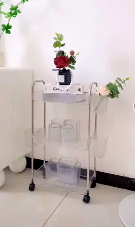 Kệ xe đẩy trong xuốt kèm giỏ có bánh xe#laligachampion #thinhhanh #dogiadungtienich #thinhhanhtiktok #hot #hottrend #xuhuongtiktok #lenxuhuong #xuhuong 