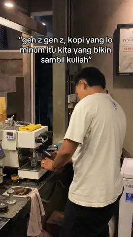 padahal dari segala generasi juga ada orang malesnya🙏🏻☺️ #fyp #barista #baristalife #tjakap #malang 