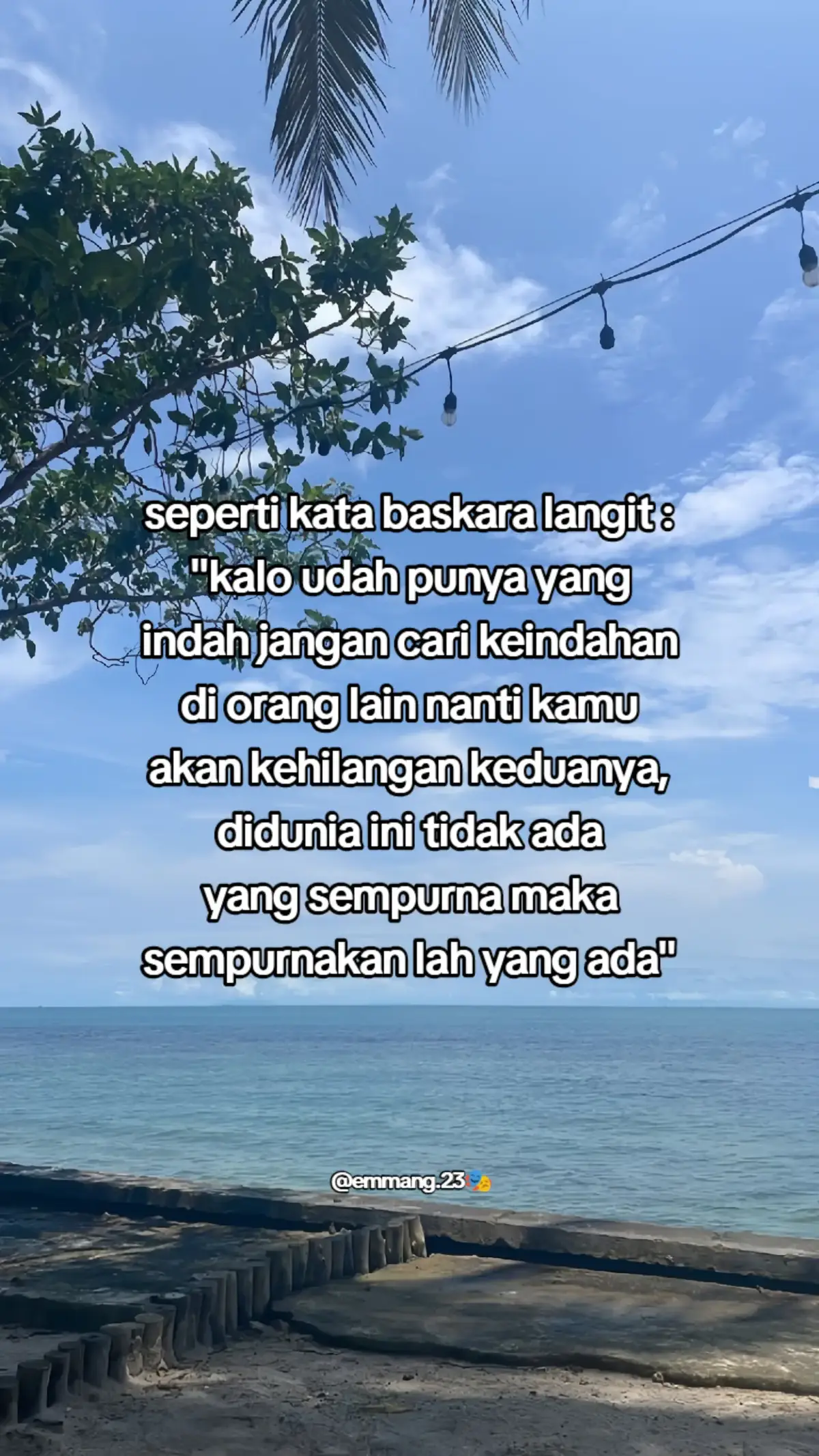 sempurnakan lah yang ada😁 #emmang  #emmang23  #Her_story🎭 